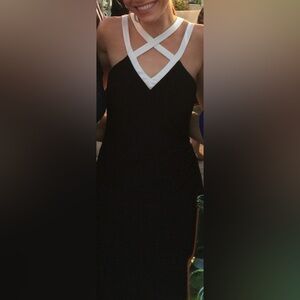 Lauren Ralph Lauren Black and White Dress